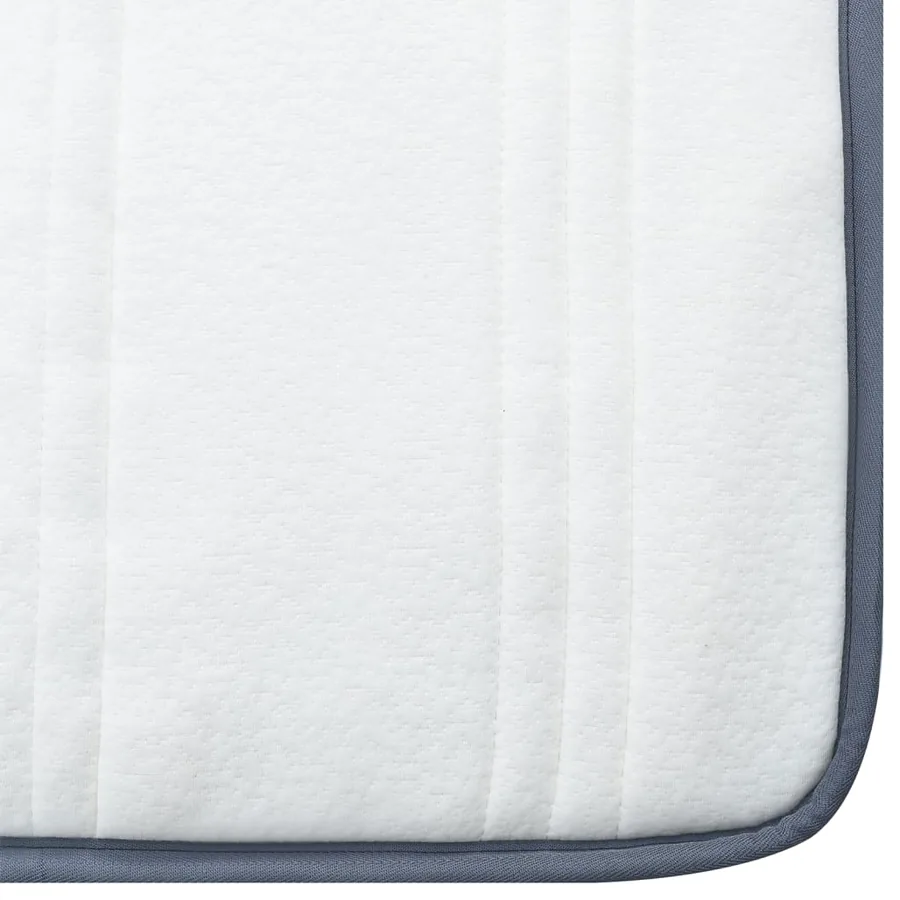 Matelas de sommier à lattes 160x80x20 cm mi-doux tissu - 6
