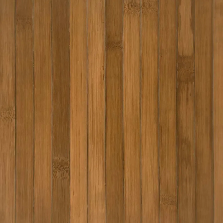 Tapis rectangulaire marron 70x100 cm bambou - 7