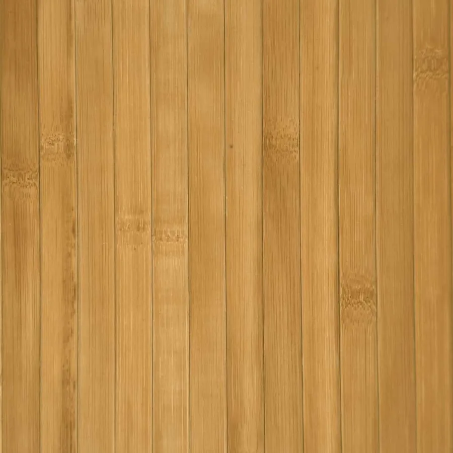 Tapis rectangulaire naturel 100x200 cm bambou - 7