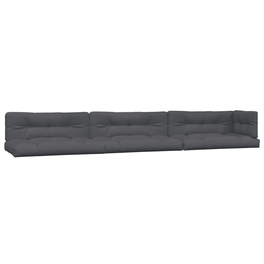 Salon palette de jardin avec coussins 5pcs bois d'acacia massif - 6