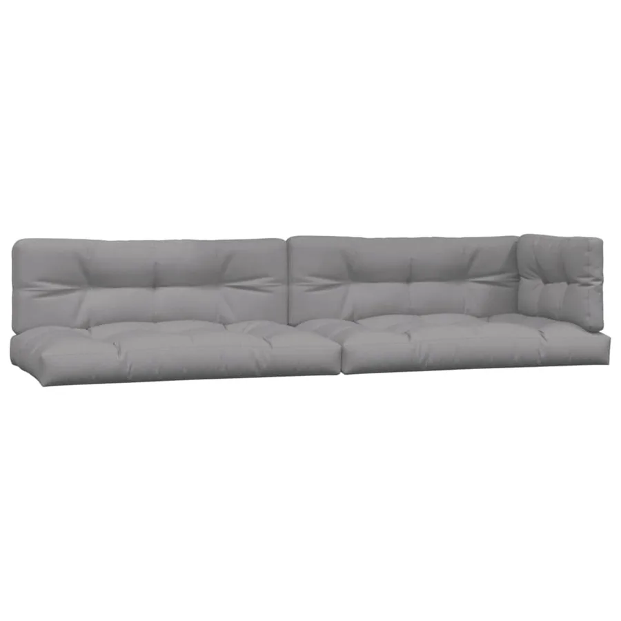 Salon palette de jardin avec coussins 4pcs bois d'acacia massif - 6