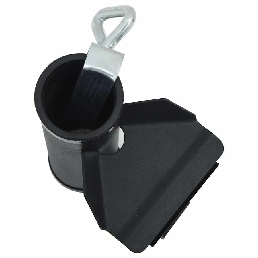 Pinces à parasol pour balcon 2 pcs 25-38 mm acier - 5