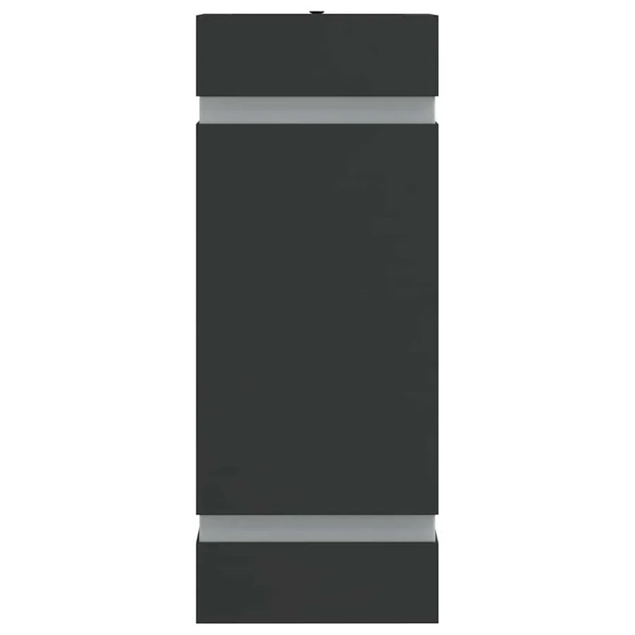 Appliques murales d'extérieur 2 pcs noir acier inoxydable - 4