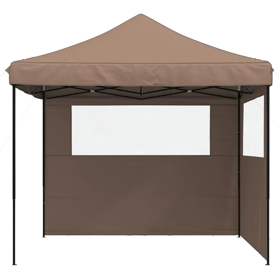 Tente de réception pliable escamotable avec 2 parois latérales - 3