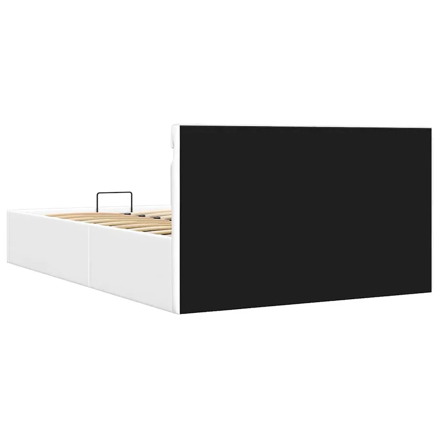 Cadre de lit à rangement hydraulique sans matelas avec LED - 8