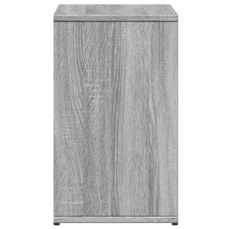 Tables d'appoint 2 pcs sonoma gris 50x30x50cm bois d'ingénierie - 7