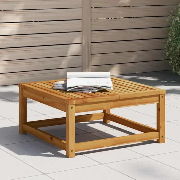 Table de jardin 63x63x30 cm bois d'acacia solide