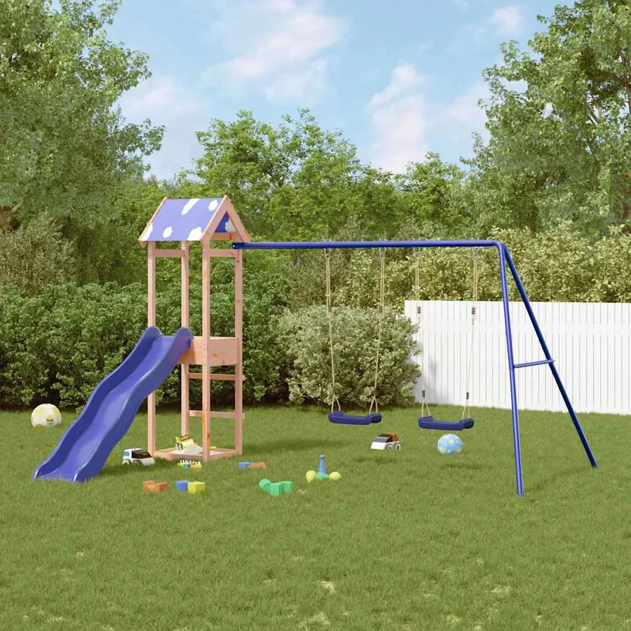 Aire de jeux d'extérieur bois massif de douglas