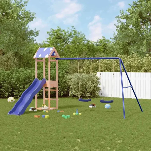Aire de jeux d'extérieur bois massif de douglas