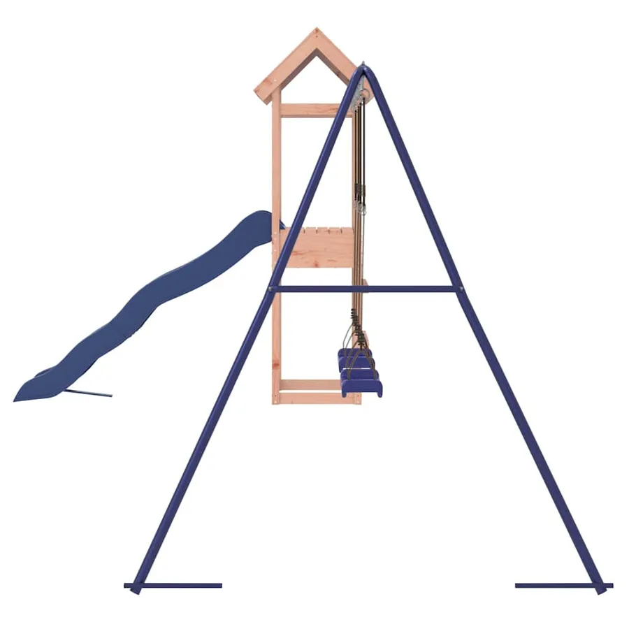 Aire de jeux d'extérieur bois massif de douglas - 6