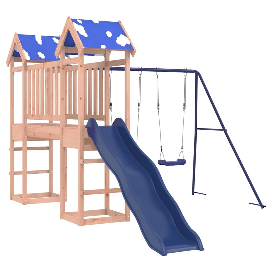 Aire de jeux d'extérieur bois massif de douglas - 2