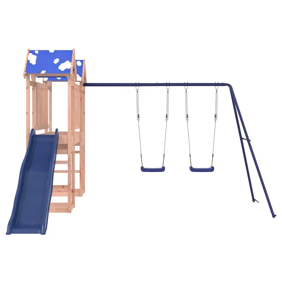 Aire de jeux d'extérieur bois massif de douglas - 4