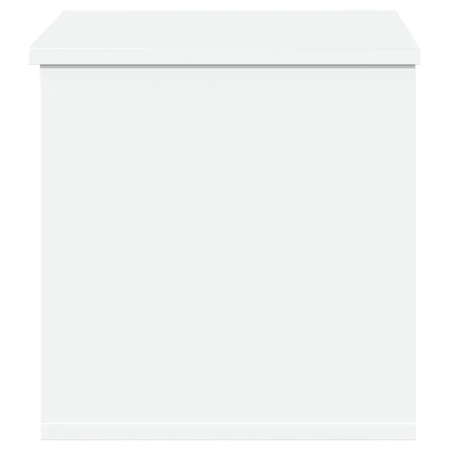 Boîte de rangement blanc 60x35x35 cm bois d'ingénierie - 5