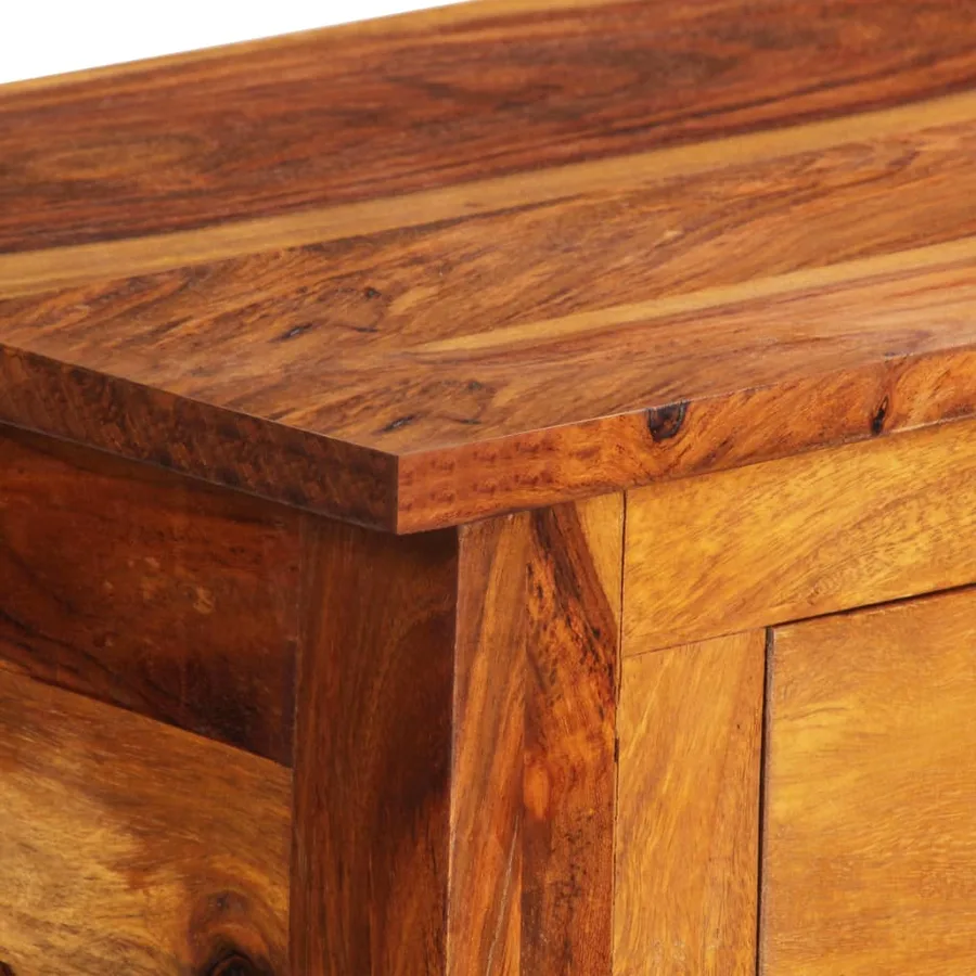 Buffet avec 3 tiroirs 110x30x80 cm Bois massif - 4