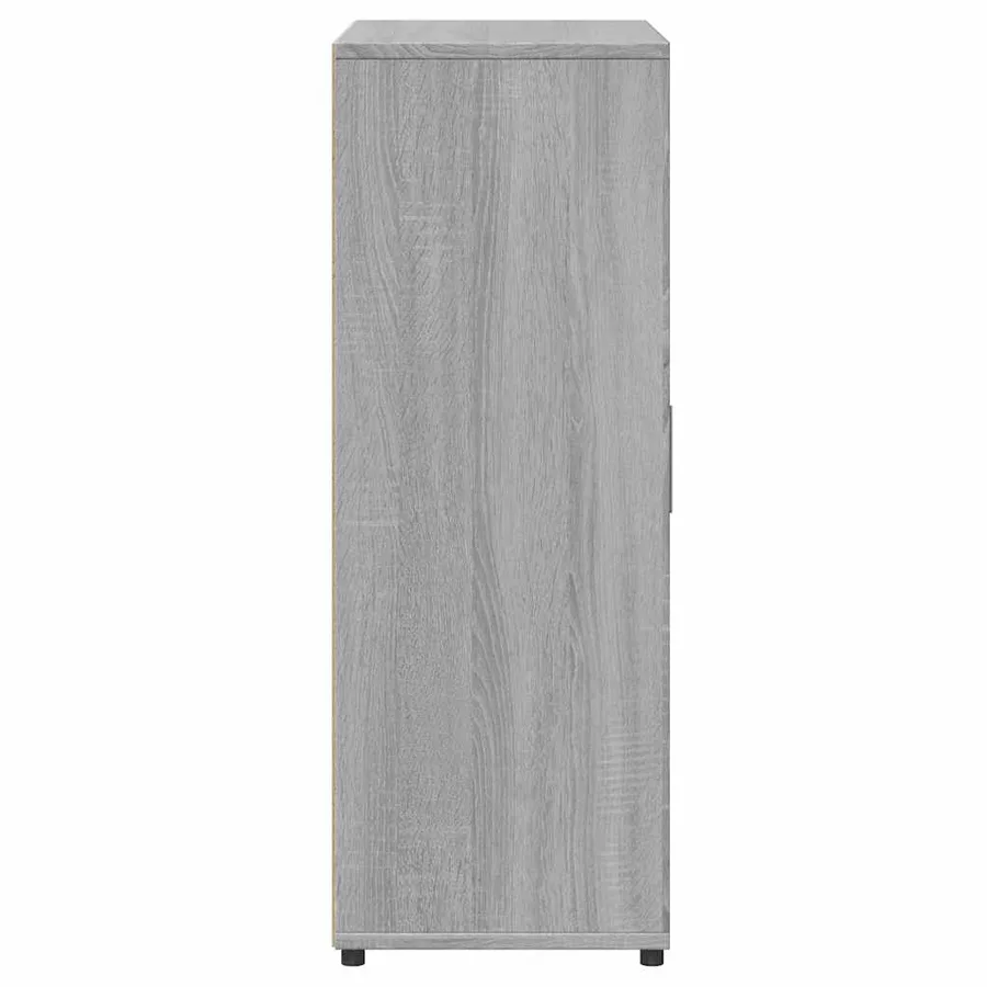 Buffets 2 pcs sonoma gris 60x31x84 cm bois d'ingénierie - 6