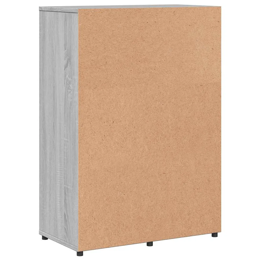 Buffets 2 pcs sonoma gris 60x31x84 cm bois d'ingénierie - 7