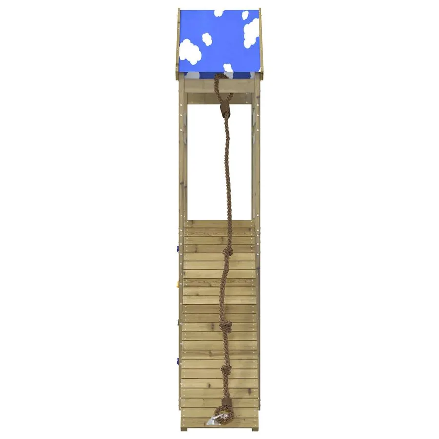 Aire de jeux d'extérieur bois de pin imprégné - 3