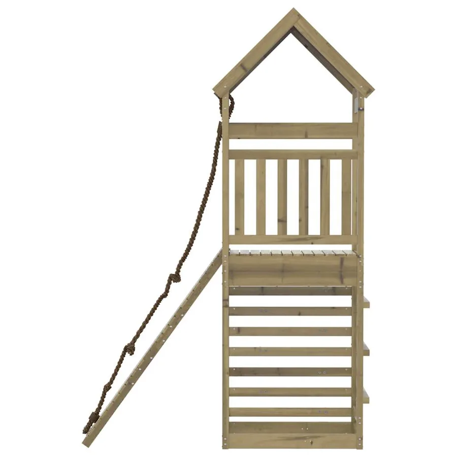 Aire de jeux d'extérieur bois de pin imprégné - 5