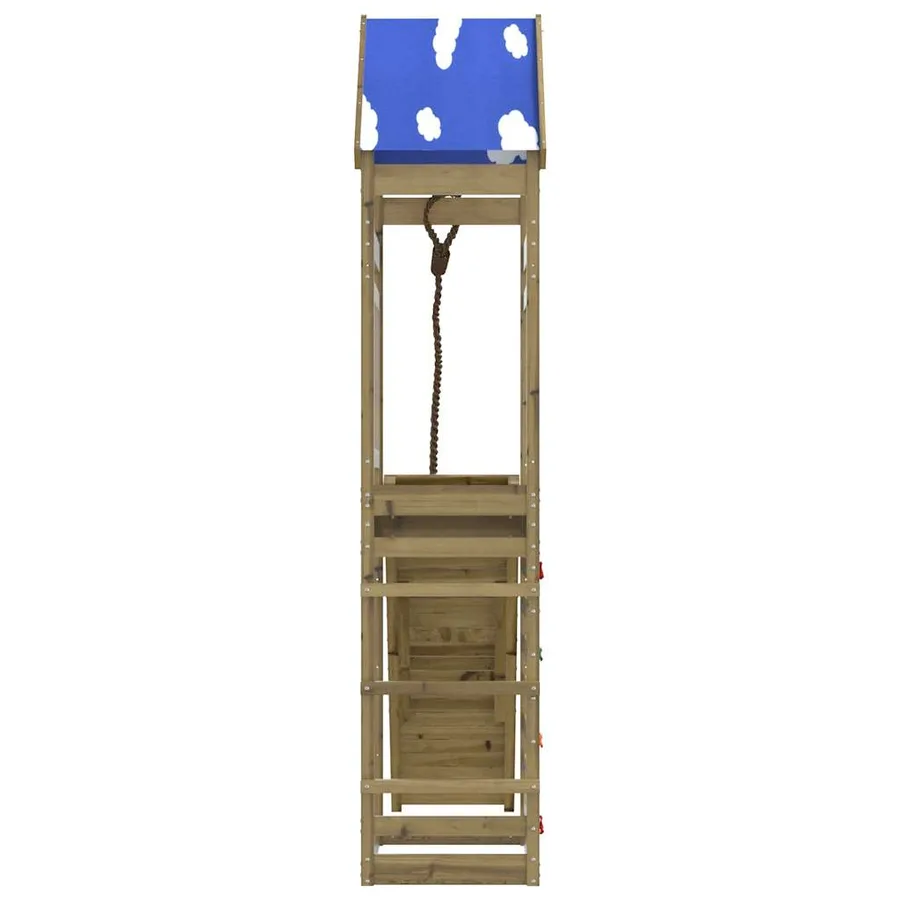 Aire de jeux d'extérieur bois de pin imprégné - 7