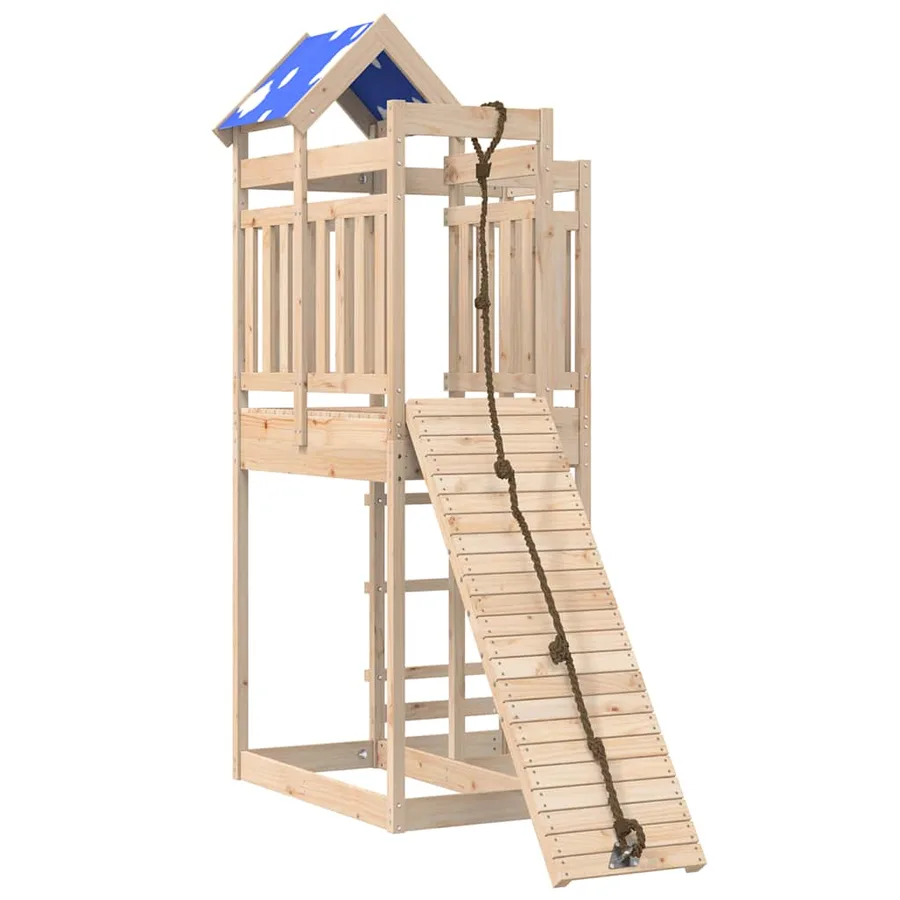 Aire de jeux d'extérieur bois de pin massif - 2