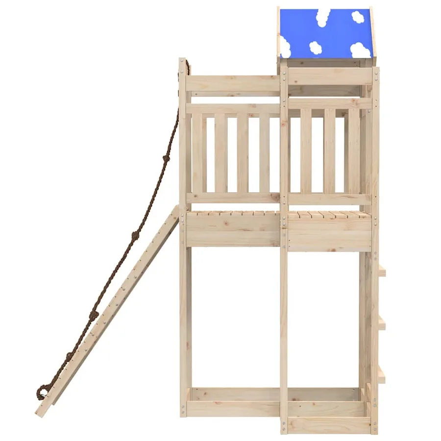 Aire de jeux d'extérieur bois de pin massif - 5