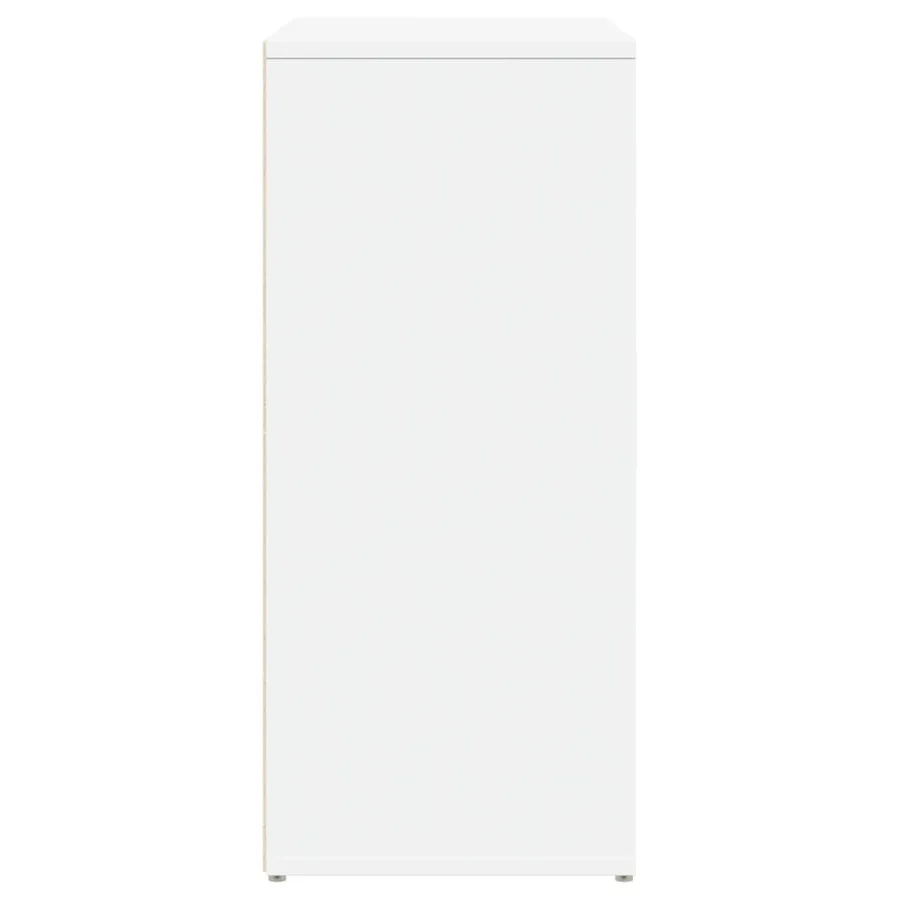 Buffets 2 pcs blanc 60x31x70 cm bois d'ingénierie - 6
