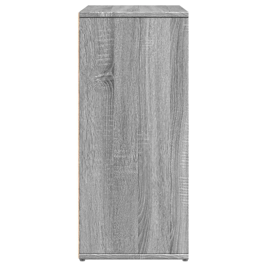 Buffets 2 pcs sonoma gris 60x31x70 cm bois d'ingénierie - 6