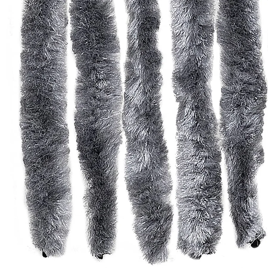 Moustiquaire argenté 118x220 cm chenille - 5