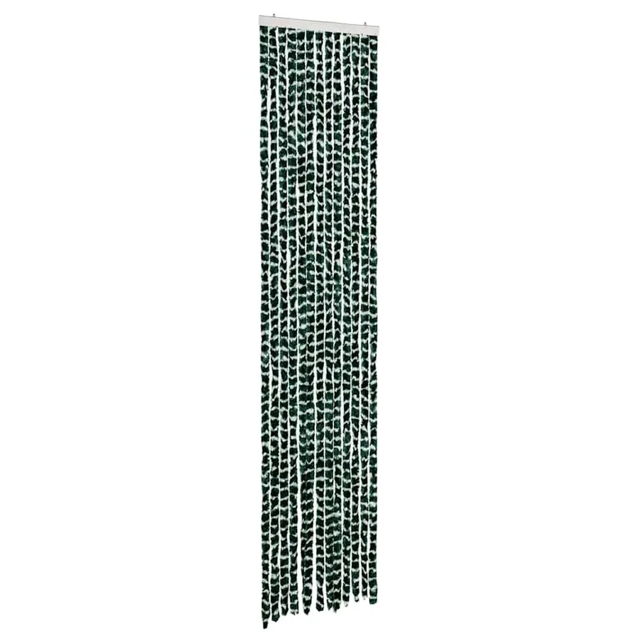 Moustiquaire Vert et blanc 56x185 cm Chenille - 2