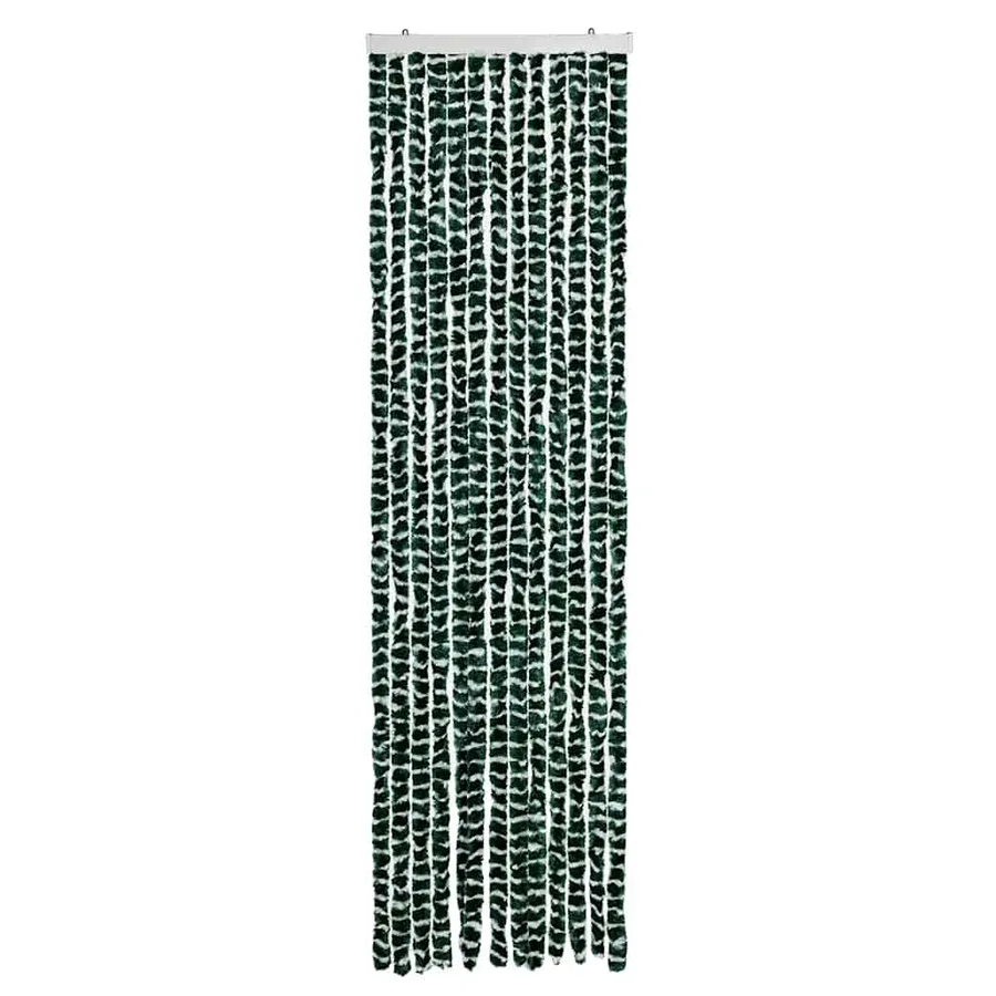 Moustiquaire Vert et blanc 56x185 cm Chenille - 3