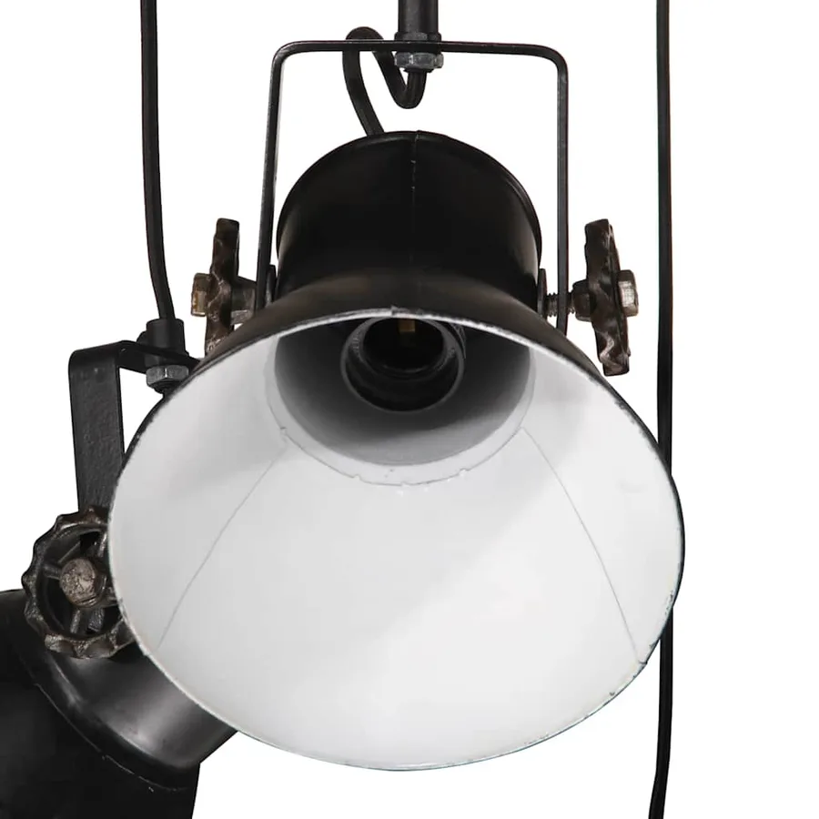 Lampe suspendue 25 W noir 30x30x100 cm E27 - 4