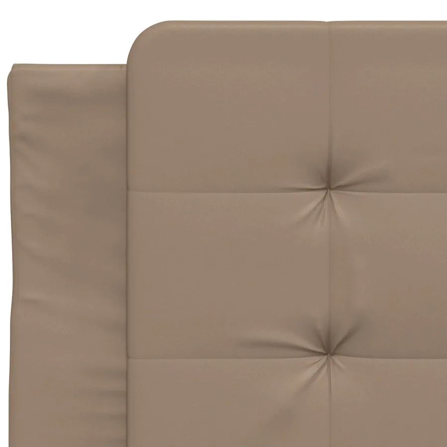 Cadre de lit avec LED sans matelas Zadar cappuccino 80x200 cm - 11