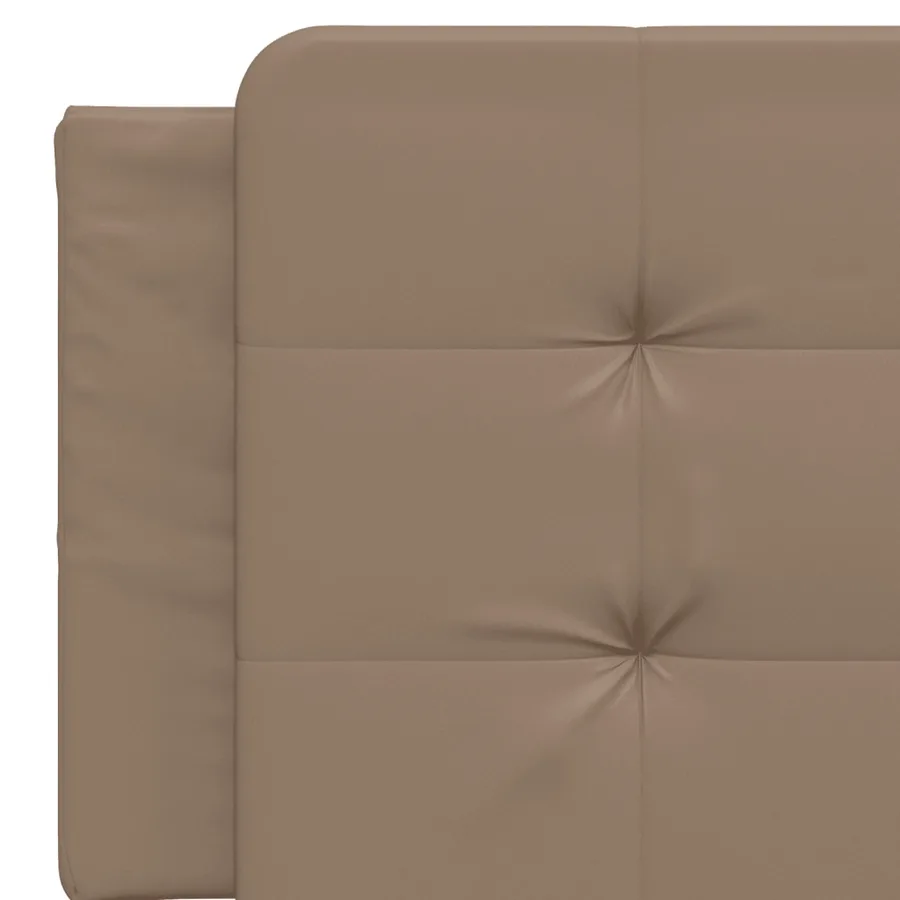 Cadre de lit avec LED sans matelas Zadar cappuccino 160x200 cm - 11