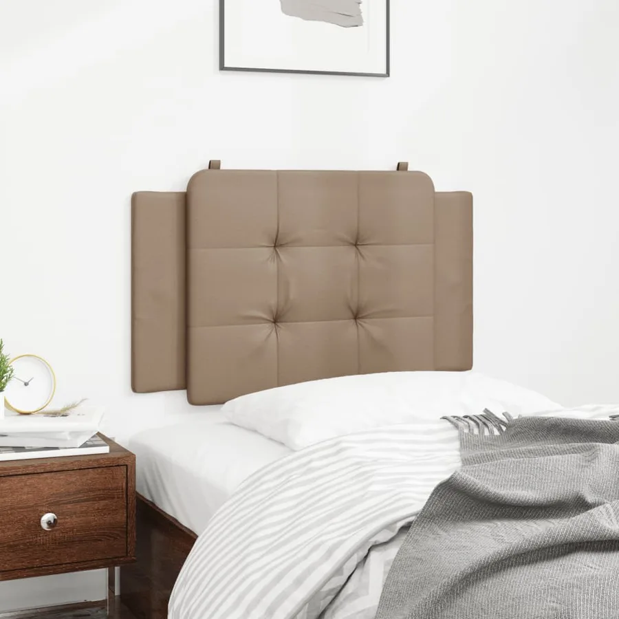 Coussin de tête de lit Zadar cappuccino 90 cm similicuir - 3