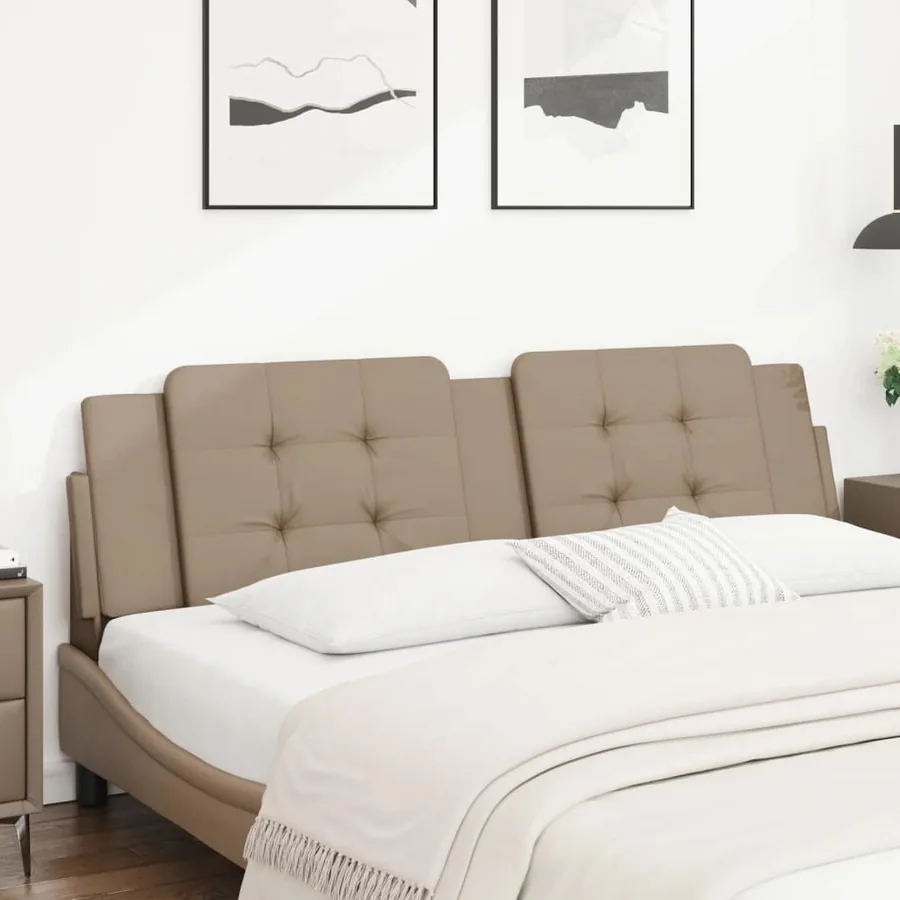 Coussin de tête de lit Zadar cappuccino 180 cm similicuir