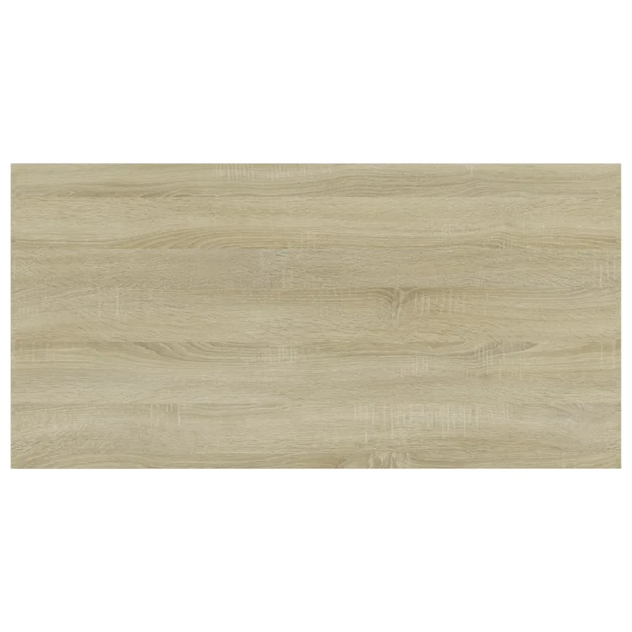 Panneaux bibliothèque 4 pcs Chêne sonoma 100x50x1,5cm Aggloméré - 4