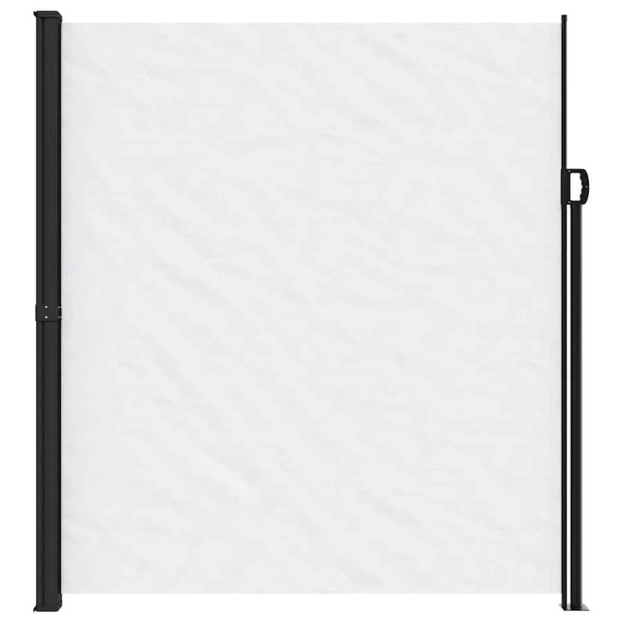 Auvent latéral rétractable blanc 220x500 cm - 3