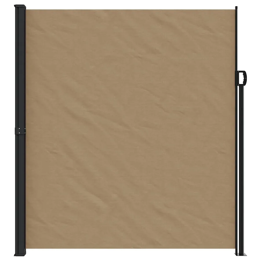 Auvent latéral rétractable taupe 220x300 cm - 3