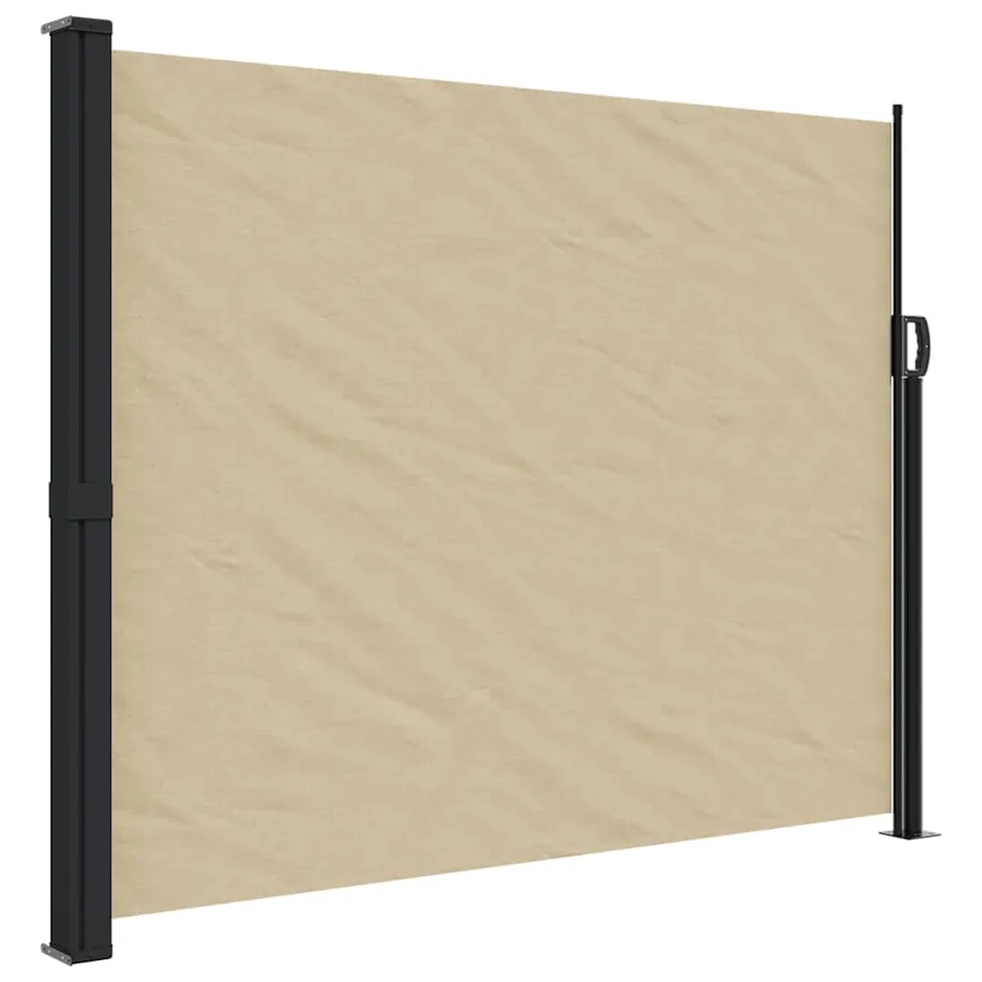 Auvent latéral rétractable beige 170x300 cm - 2