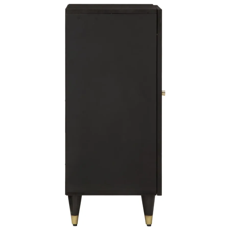 Armoire latérale 40x33x75 cm bois massif de manguier - 4