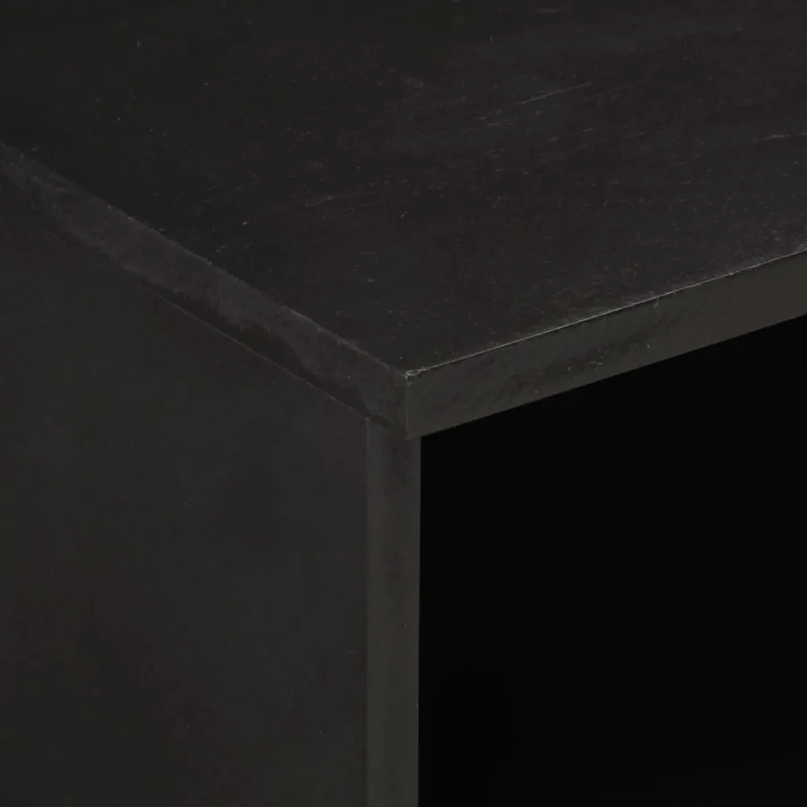Meuble TV 100x33x46 cm bois massif de manguier - 7