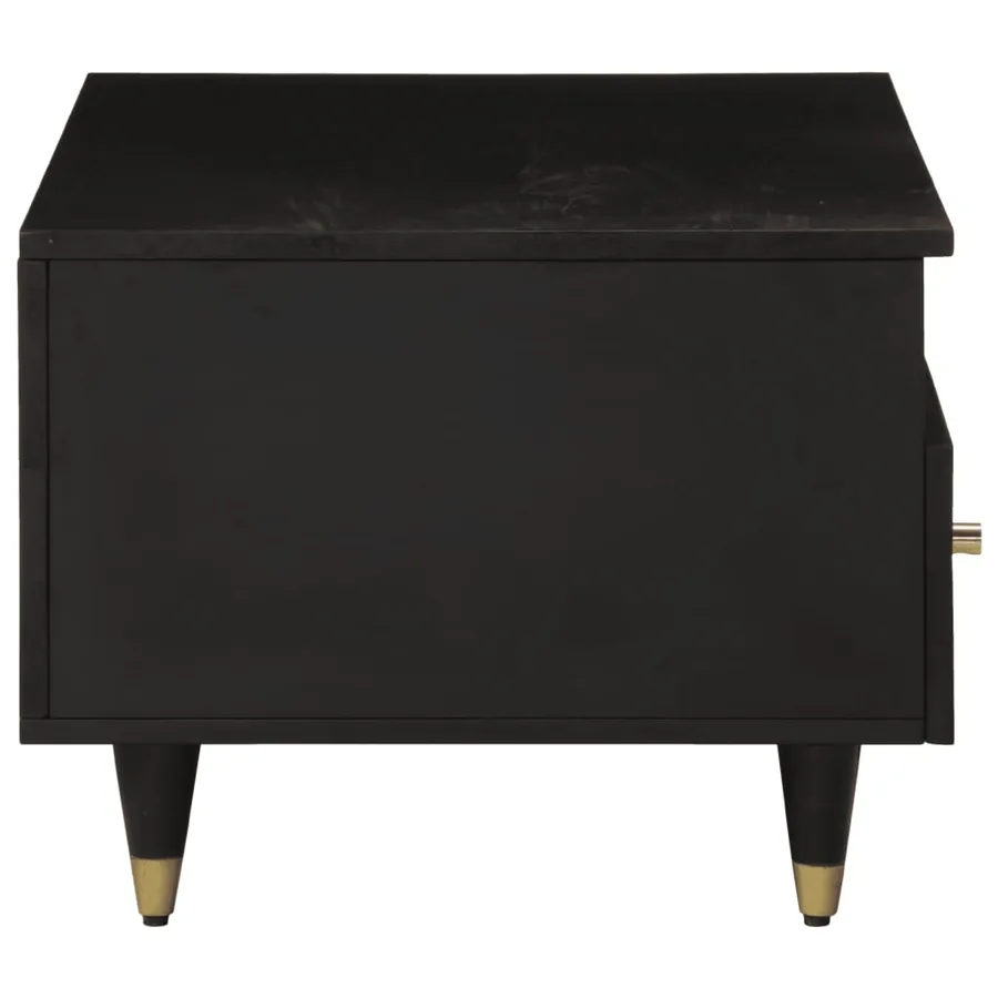 Table basse 80x54x40 cm bois de manguier massif - 4