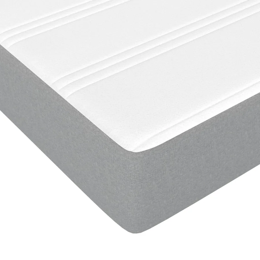 Lit avec tiroirs et matelas blanc 100x200 cm bois massif de pin - 10