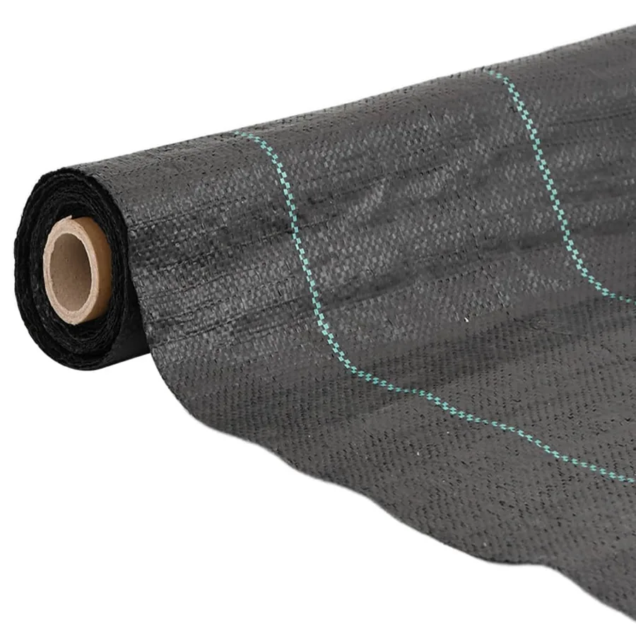 Membrane anti-mauvaises herbes noir 2x200 m PP - 2