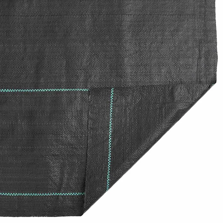 Membrane anti-mauvaises herbes noire 1,5 x 100 m PP - 7