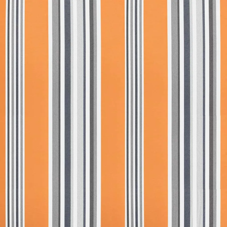 Tissu de remplacement de cantonnière d’auvent multicolore 5 m - 5