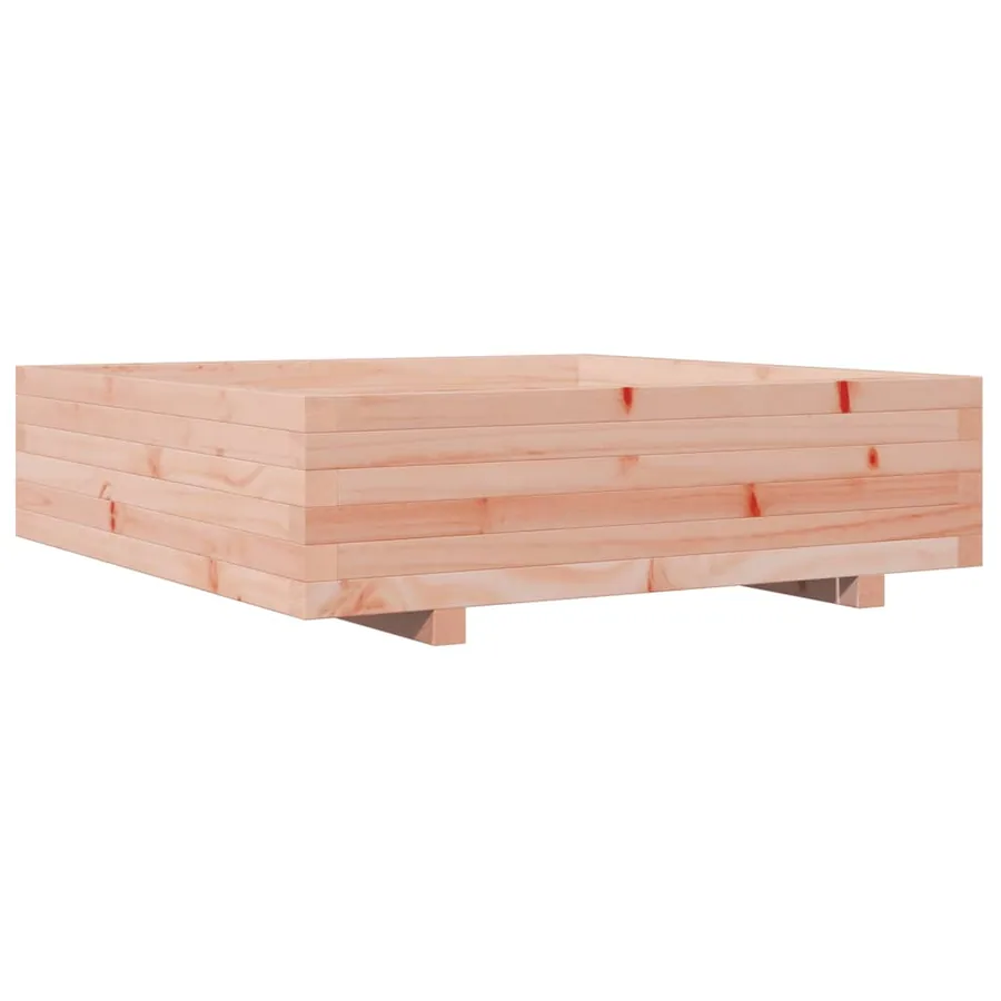 Jardinière 90x90x26,5 cm bois massif douglas - 2