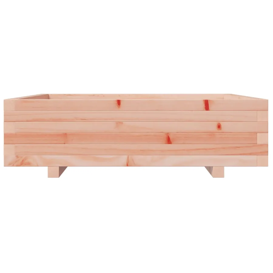 Jardinière 90x90x26,5 cm bois massif douglas - 5