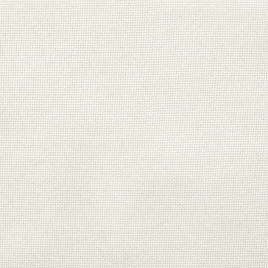 Coussins de chaise à dossier bas lot de 6 crème mélangé tissu - 8