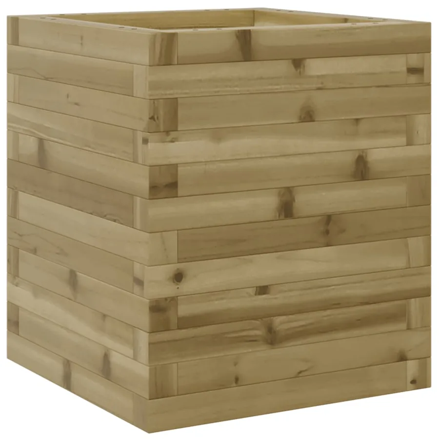 Jardinière 40x40x46 cm bois de pin imprégné - 2